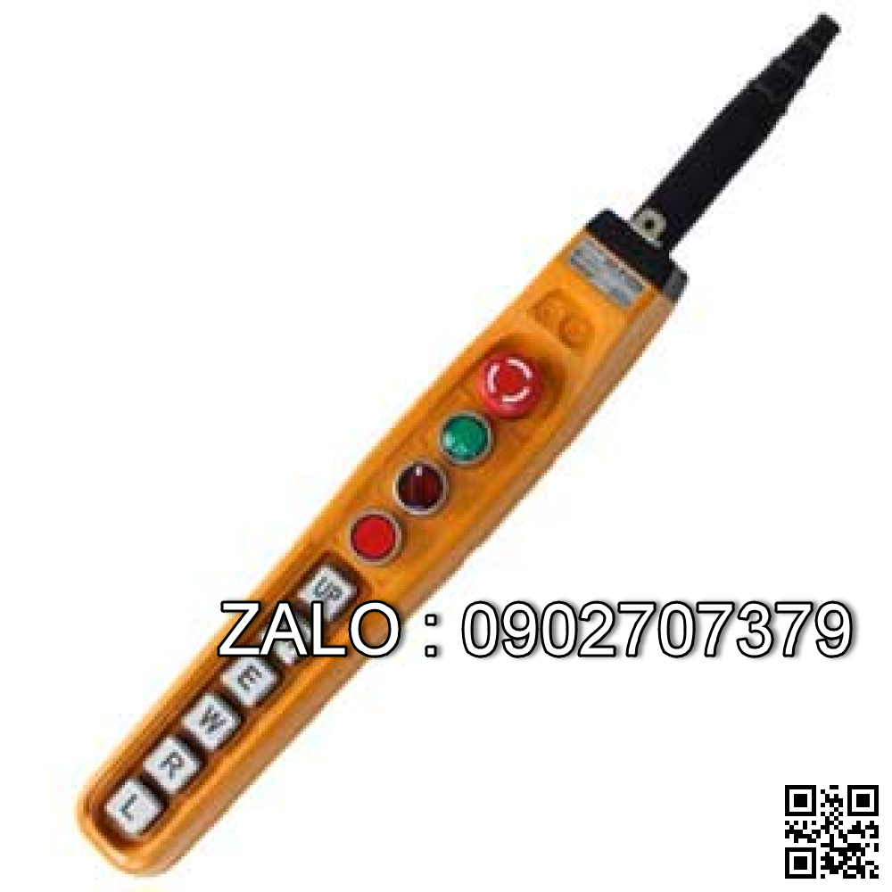 tay bấm điều khiển palang, tời điện loại 10 nút nhấn