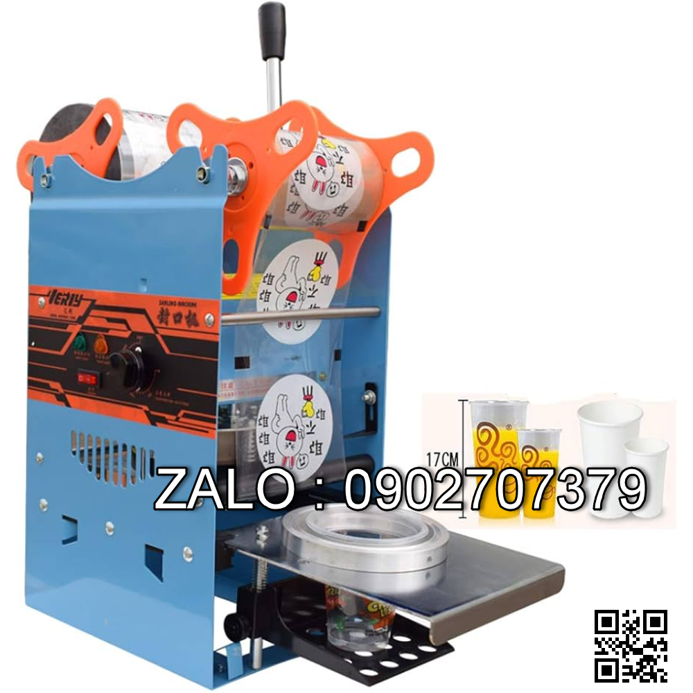 Máy dán miệng cốc WY-806B
