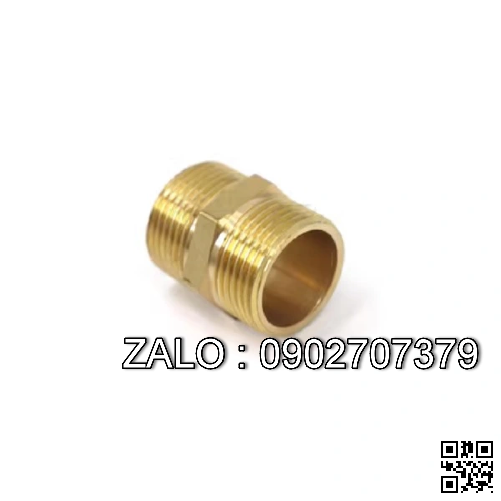 Kép nối 2 đầu ren ngoài 21