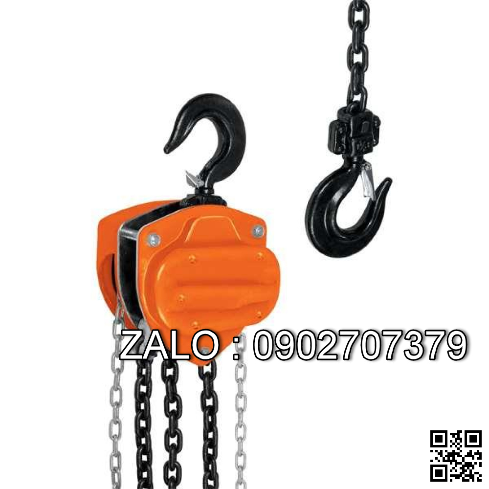 Palang xích kéo tay VP-10, 1 tấn, 5m