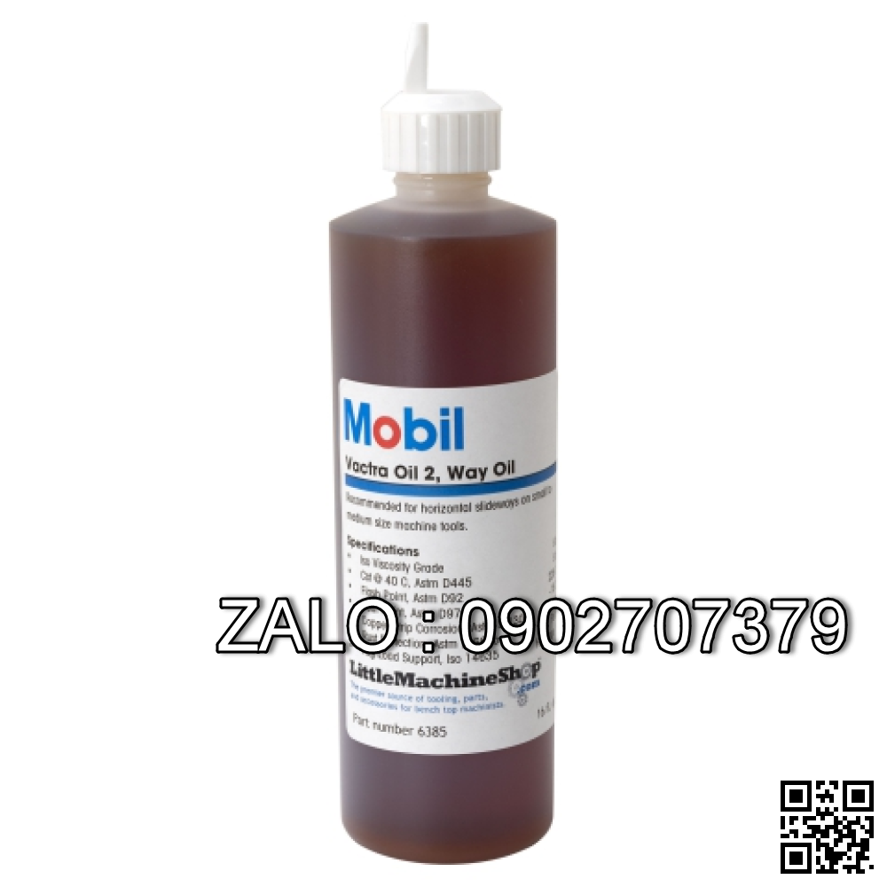 Way Oil, Mobil Vactra Oil No. 2, Pint