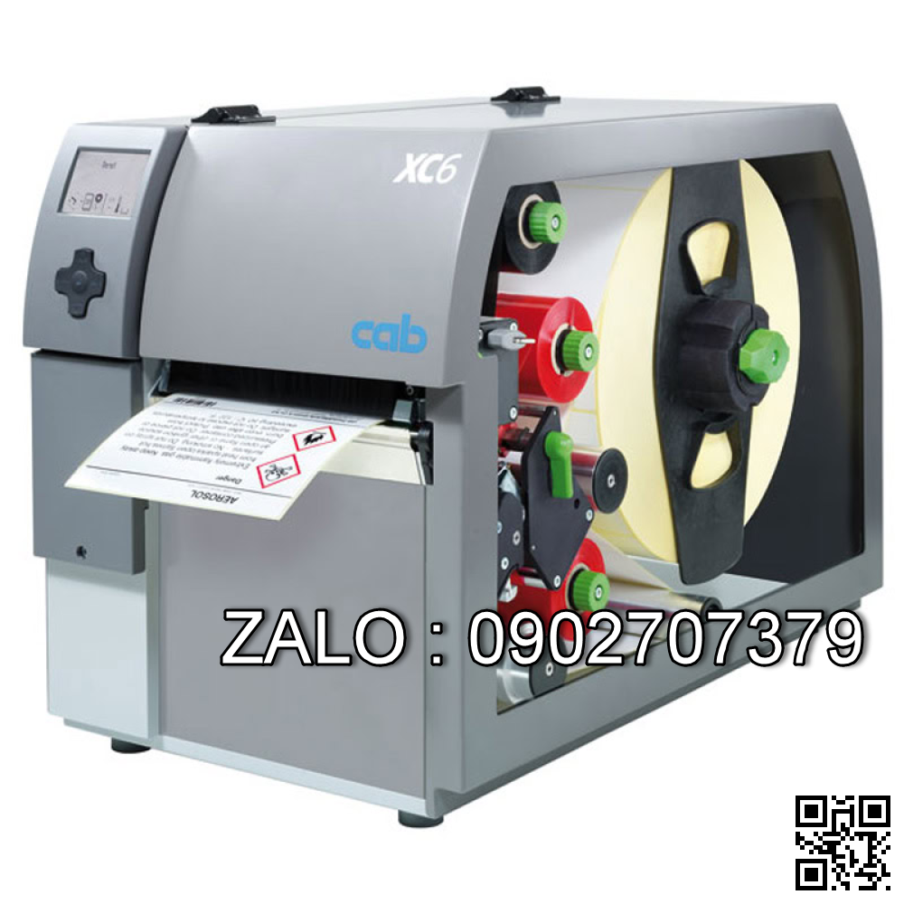Máy in mã vạch Cab XC6 - máy in chuyên dụng in 2 màu