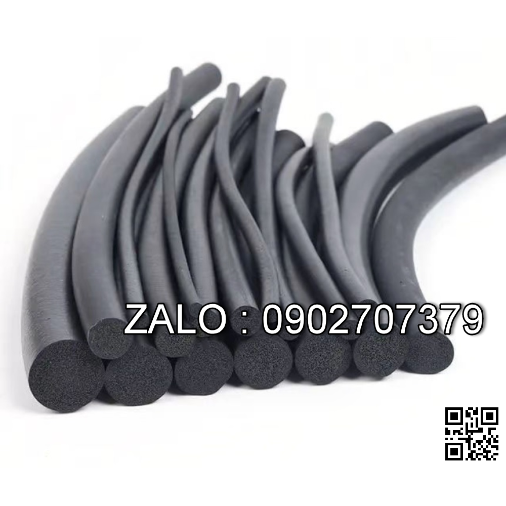 Dây gioăng ron cao su xốp EPDM phi 12