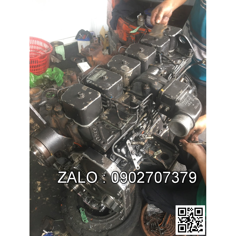 Sửa chữa động cơ 6BG1 ISUZU mới 100%