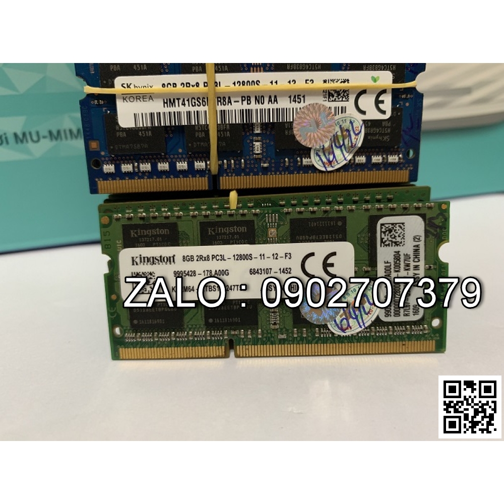 DDR3 8G/1600 Hynix/ Samsung (Hàng Máy Bộ USA)