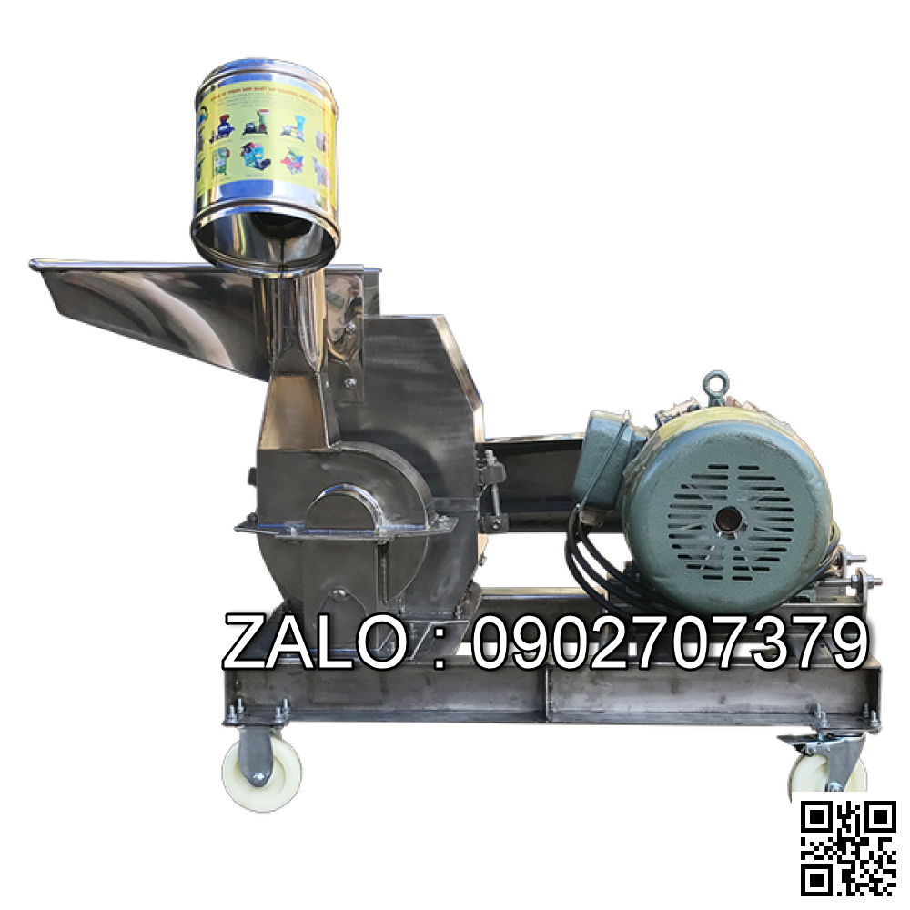 Máy nghiền buồng đập 14 có giá bắt động cơ