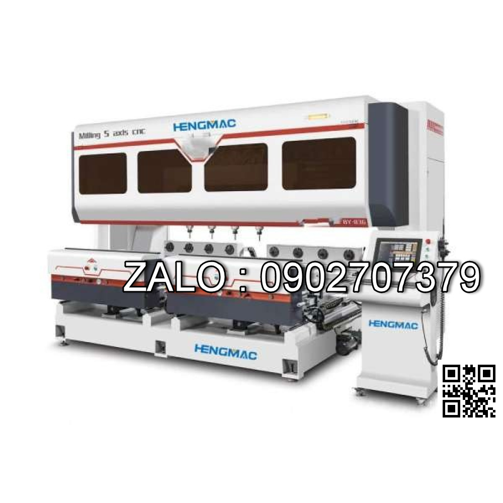 Máy gia công trung tâm 5 hướng 4 trục 16 dao 360 độ BY-836