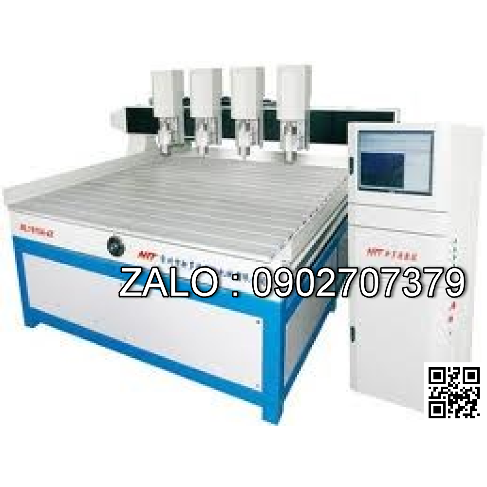 Máy điêu khắc CNC 4 Spinder