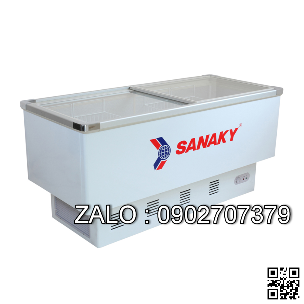 Tủ đông Sanaky VH-899K mặt kính phẳng 800L