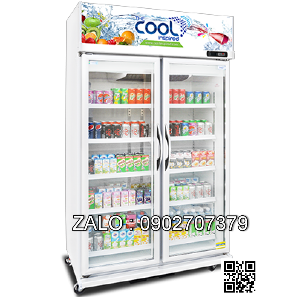 TỦ MÁT THE COOL 693 LÍT ALEX 2P
