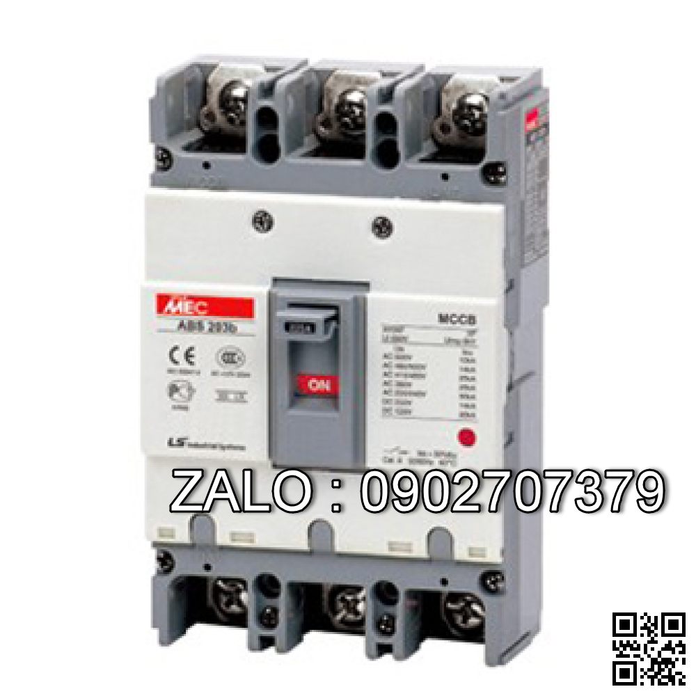 Aptomat chống giật LS ELCB 3P 400A 37kA EBN403c