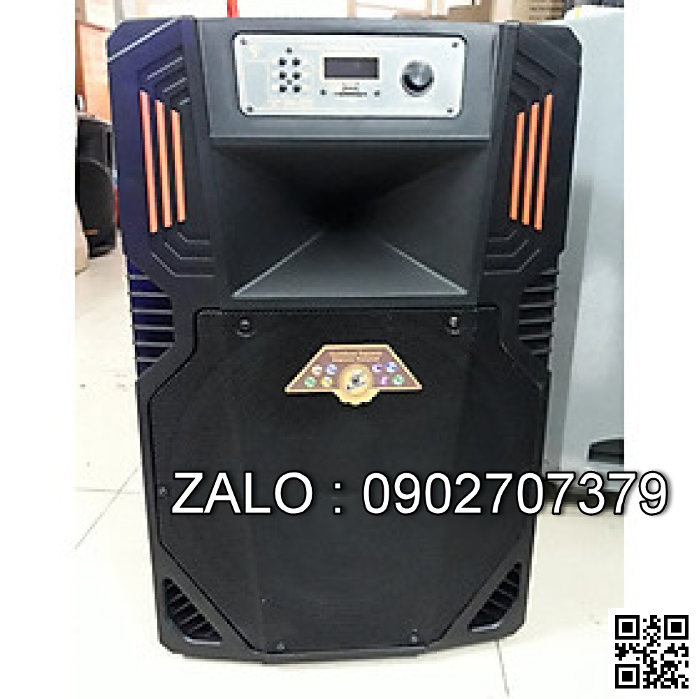 Loa Gl315 - Loa Soundbox 4 Tấc Nhựa, 2 Mic