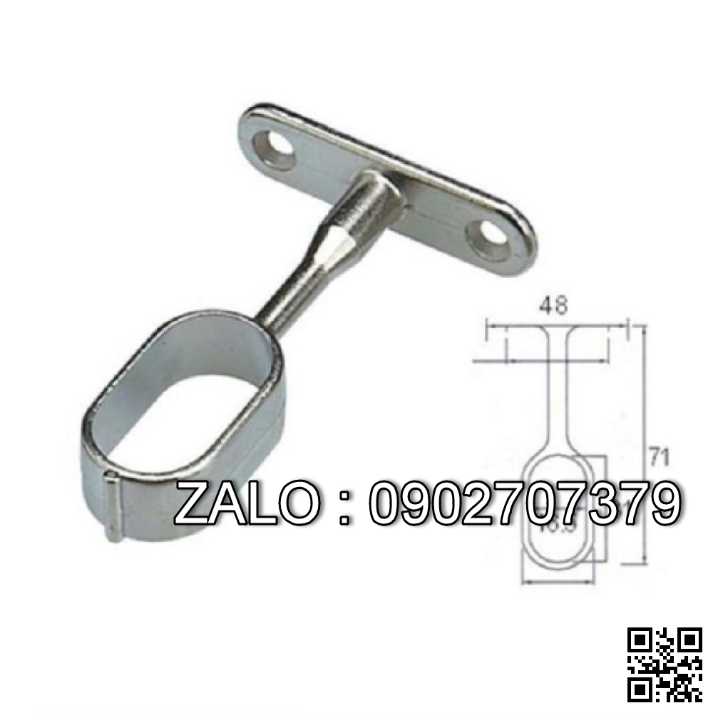 Bát giữa đỡ thanh treo suốt áo