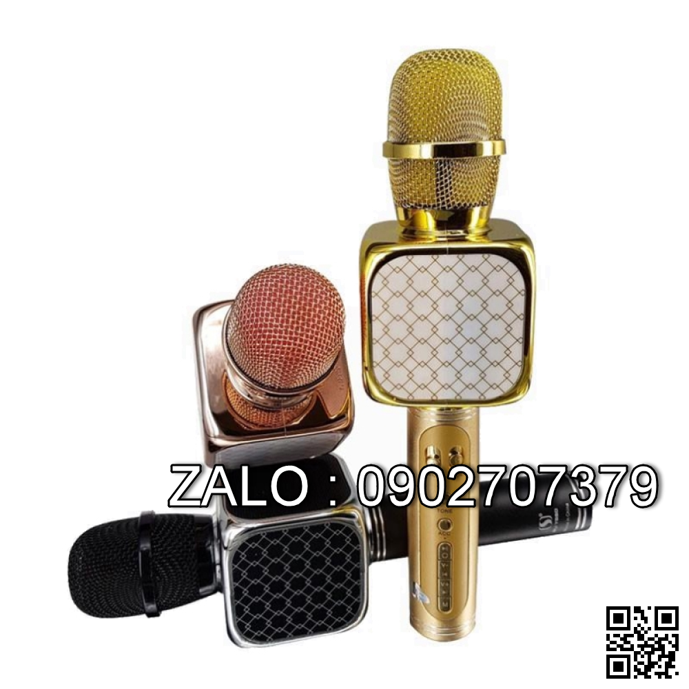 Micro Karaoke Bluetooth Kèm Loa Nghe Nhạc 3 In 1 YS69