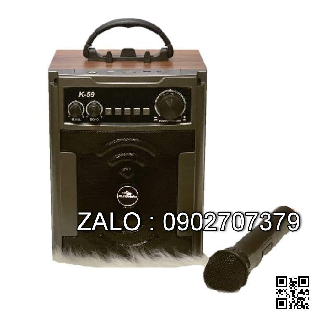 Loa Kiomic K59 Chính Hãng Thùng Gỗ Âm Thanh Hay