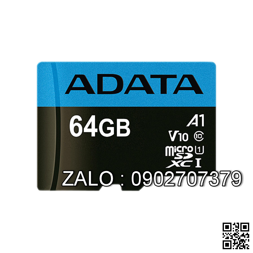 Thẻ Nhớ MicroSD Adata 64GB Box Class10