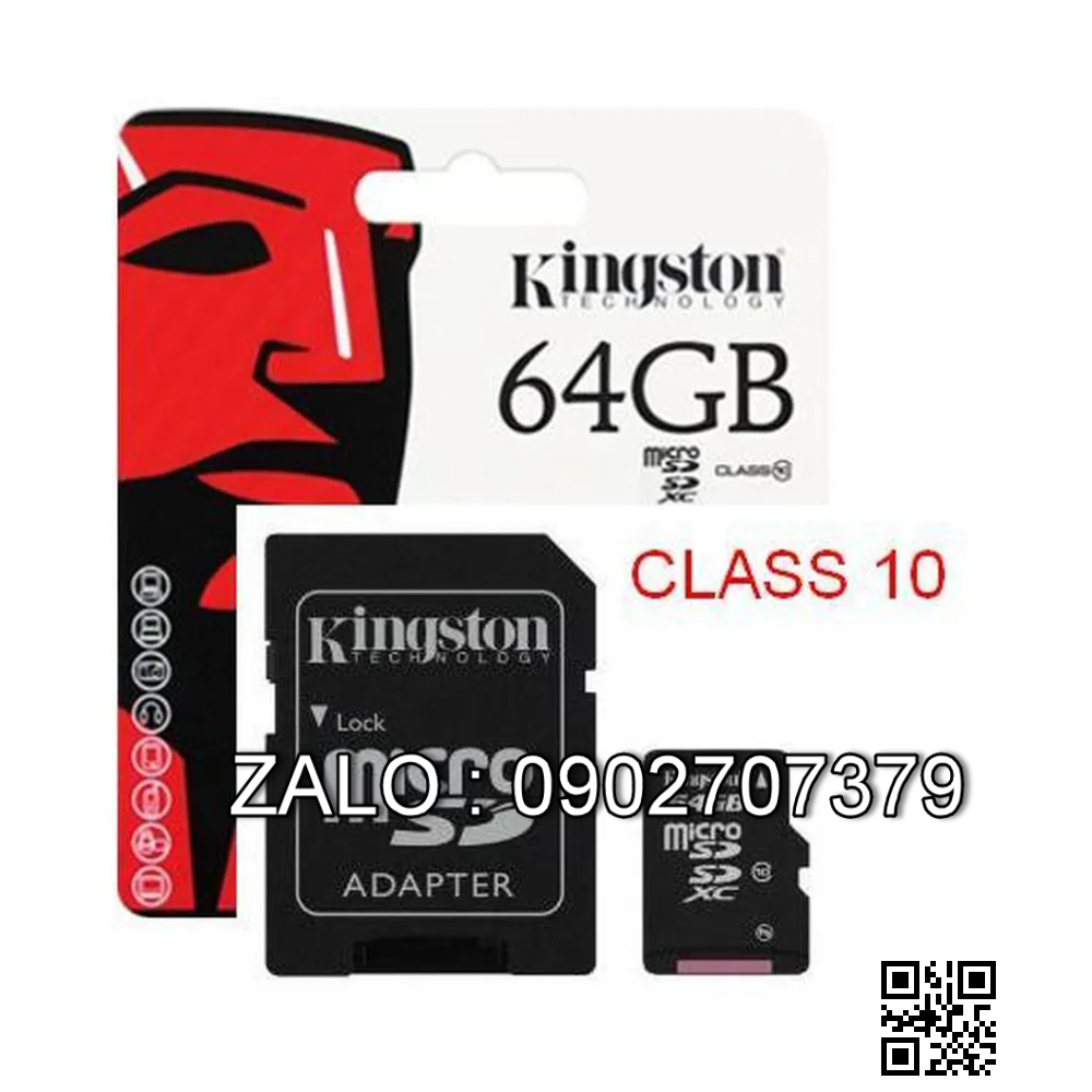 Thẻ Nhớ MicroSD 32G Class 10 Kingston Box