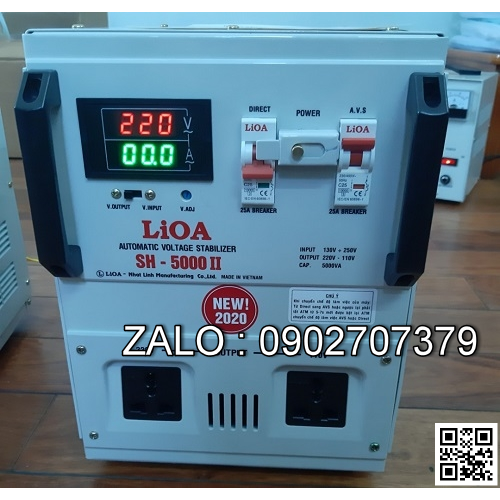 Máy điều áp dưới tải LiOA 3B25022C