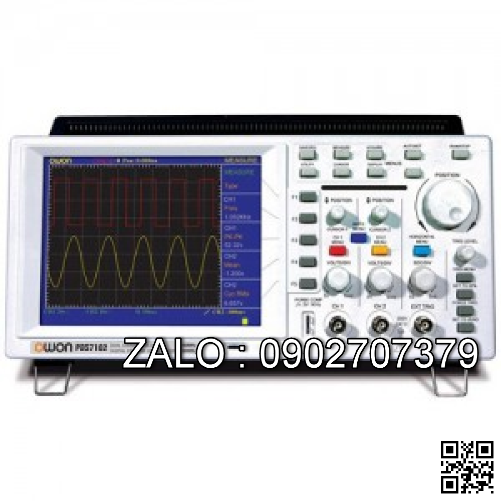 Máy hiện sóng số 100MHz Owon PDS7102T