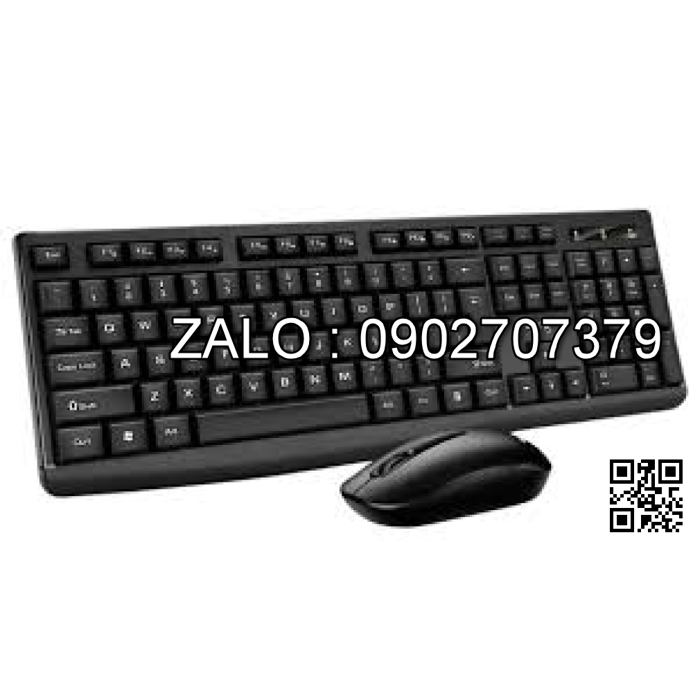 Combo Kb + Mouse Ko Dây Rapoo X1800S Chính Hãng