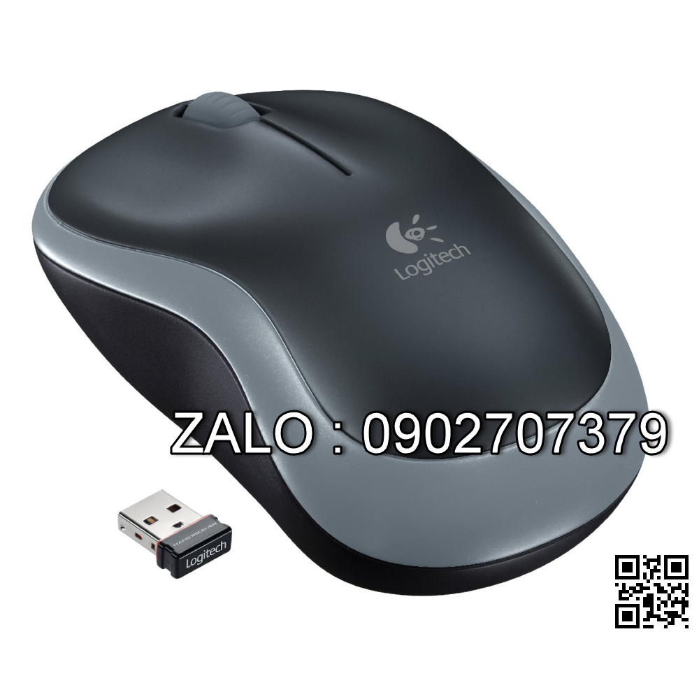 Mouse Ko Dây Logitech M185 Chính Hãng