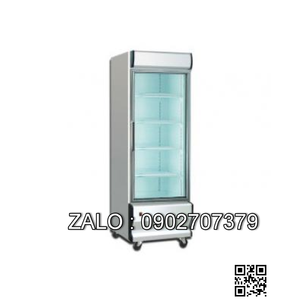 Tủ đông mát 4 cánh OKASU OKA-BS-4A (trên kính dưới inox)