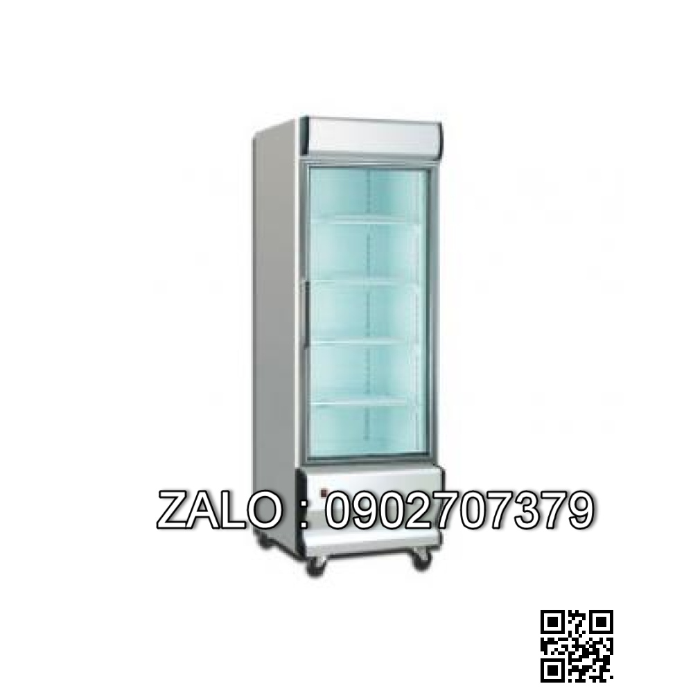 TỦ ĐÔNG 1 CÁNH KÍNH OKASU GN550BTG