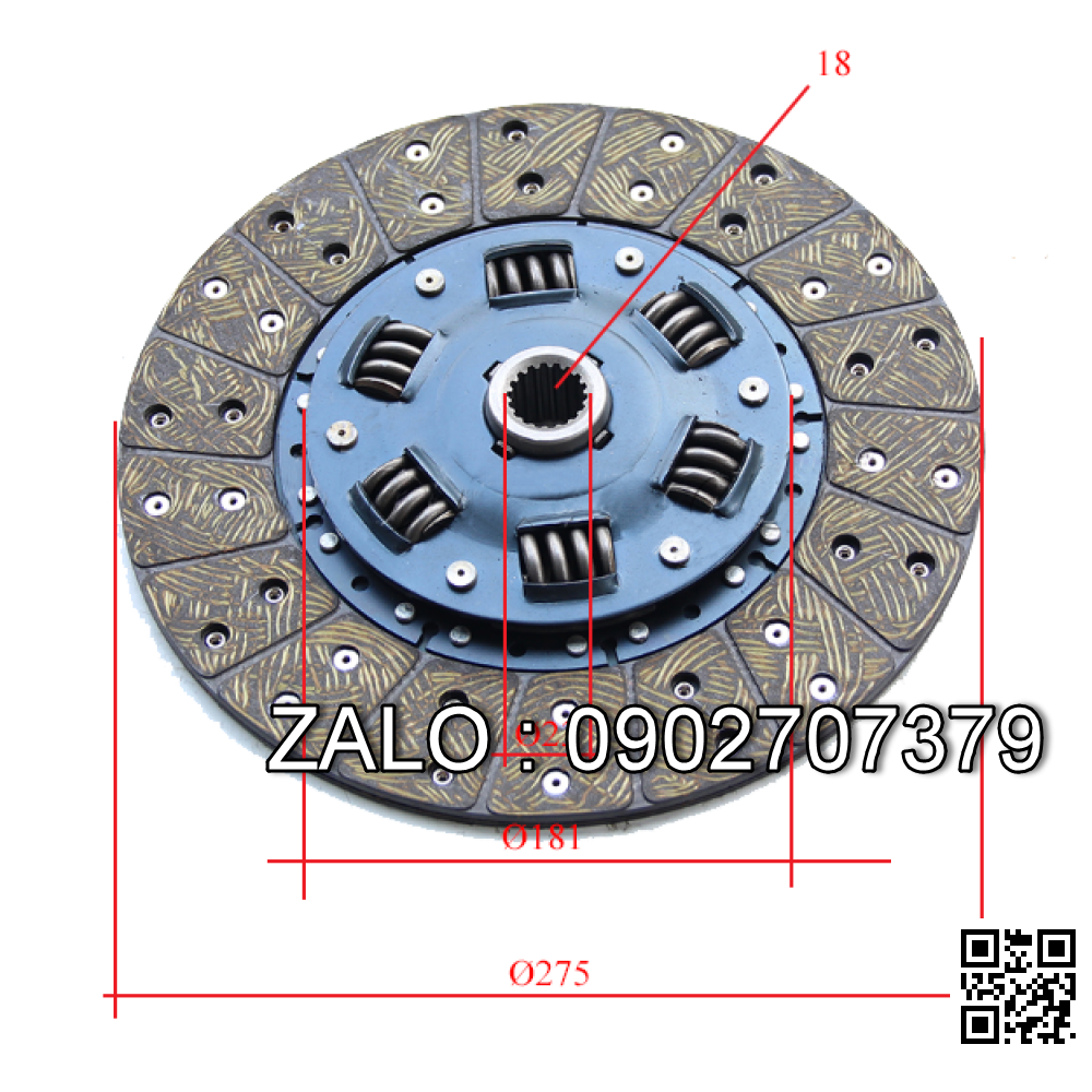 La bo, P/N:134A3-10211, xe nang dau TCM FB25 2.5Tan
