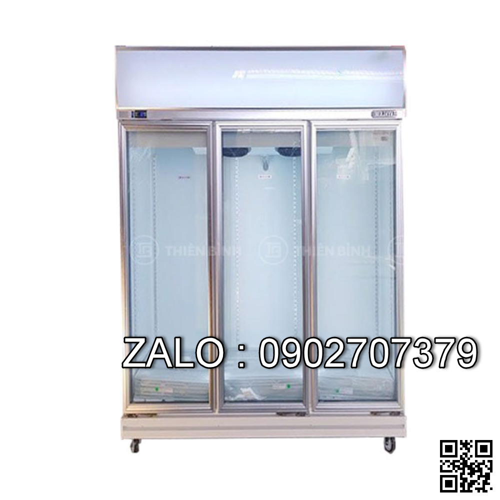 Tủ mát 3 cánh kính Okasu 3D / DC-SHJ