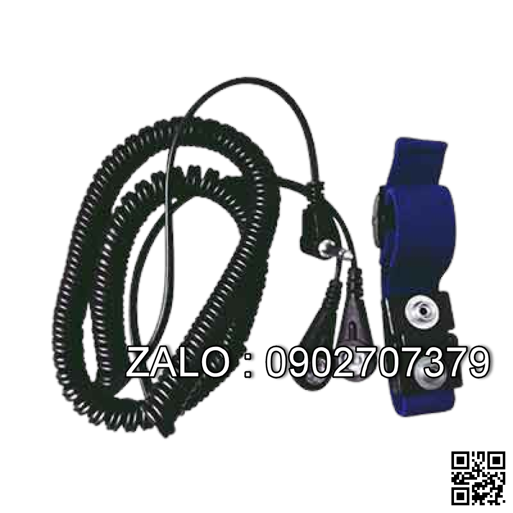 Vòng Đeo Tay Chống Tĩnh Điện Dây Kép – Đen- Kim Loại Waterun-07 – INDUSTRY