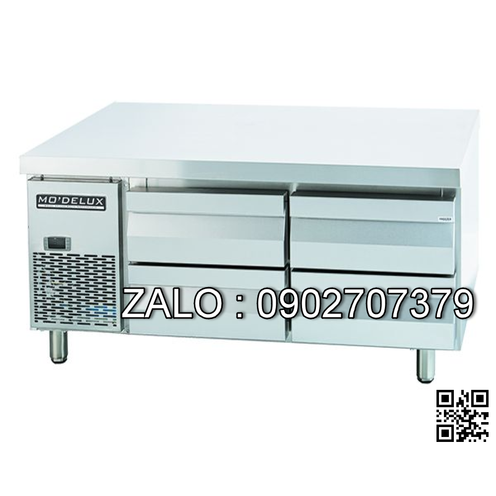 BÀN MÁT INOX 4 NGĂN KÉO LASSELE 270 LÍT LNRT-2B-12-VV