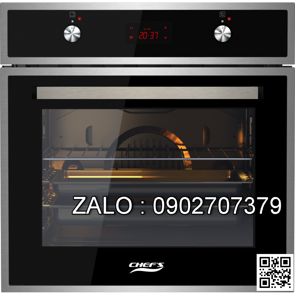 LÒ NƯỚNG ÂM TỦ CHEFS 56 LÍT EH-BO1107S