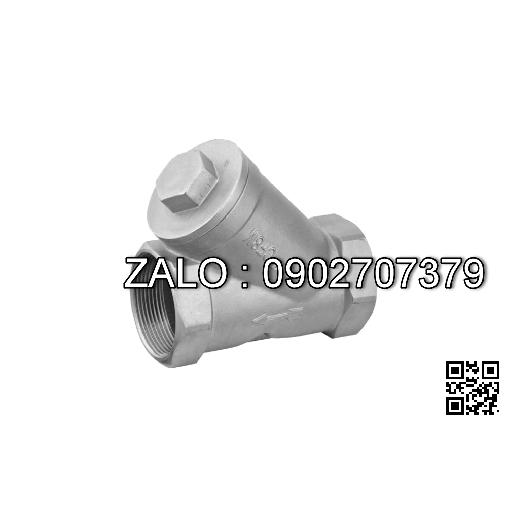 Lọc Y inox 304 DN 40, nối ren
