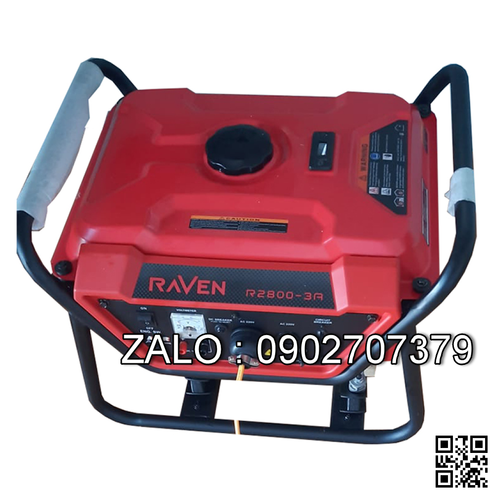 Máy Phát Điện Chạy Xăng 2Kw Raven R2800-3A