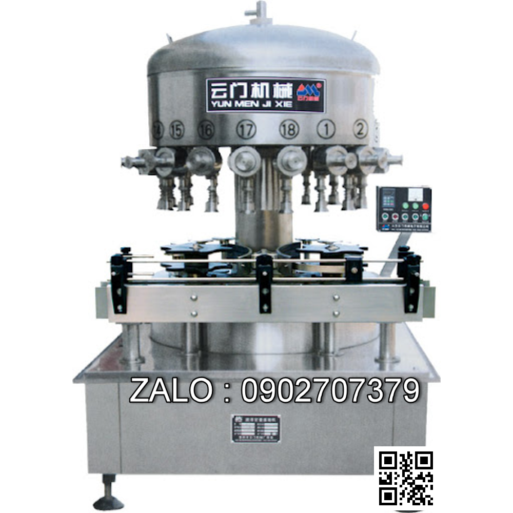 Máy Chiết Rót Mâm Xoay Tự Động