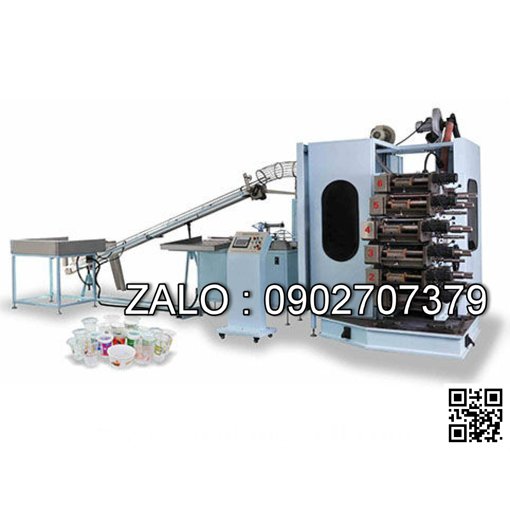 Máy in cốc 6 màu