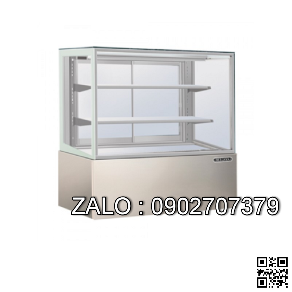 Tủ bánh kính vuông Okasu RCS-18SB13-3FB