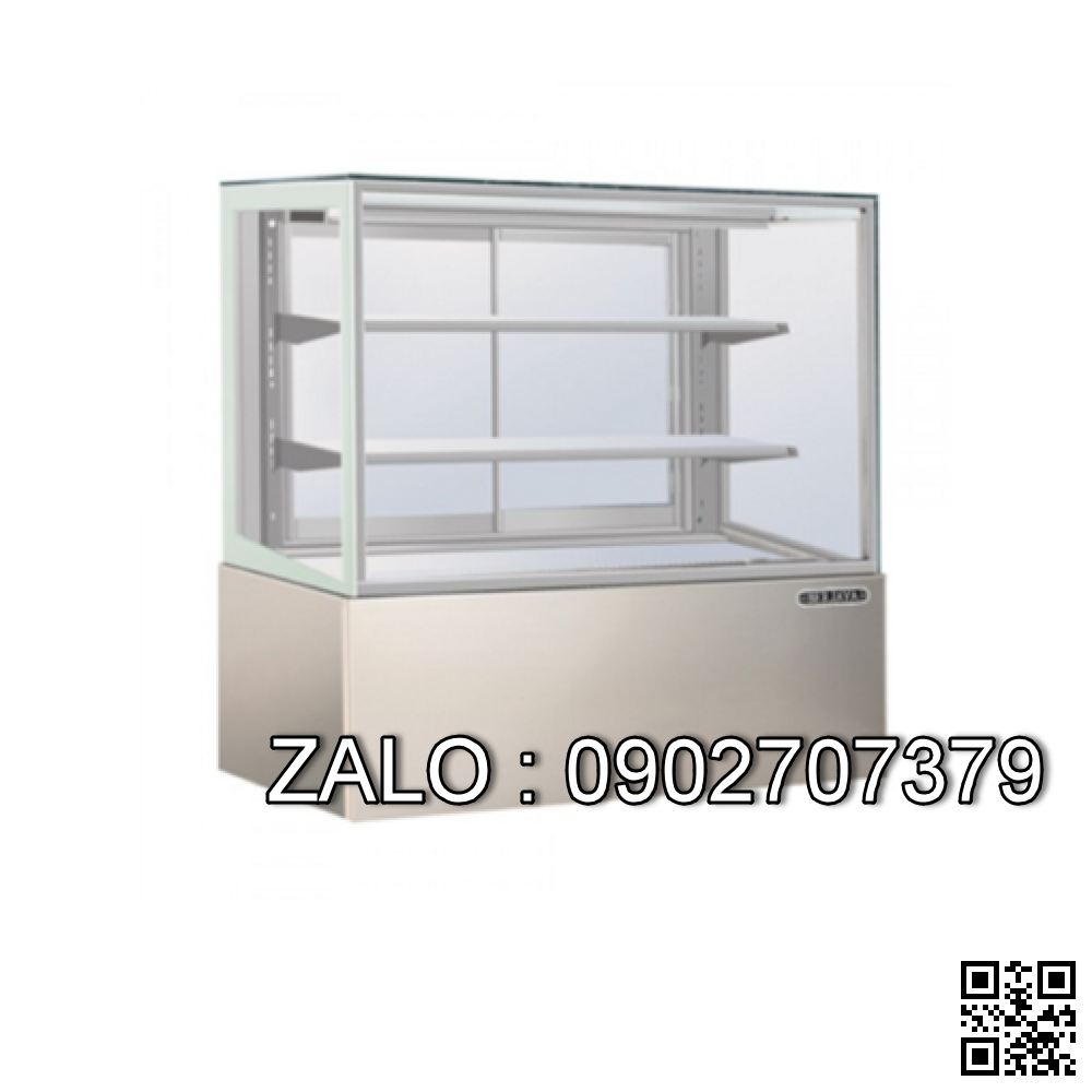 Tủ bánh kính vuông Okasu RCS-09SS-3