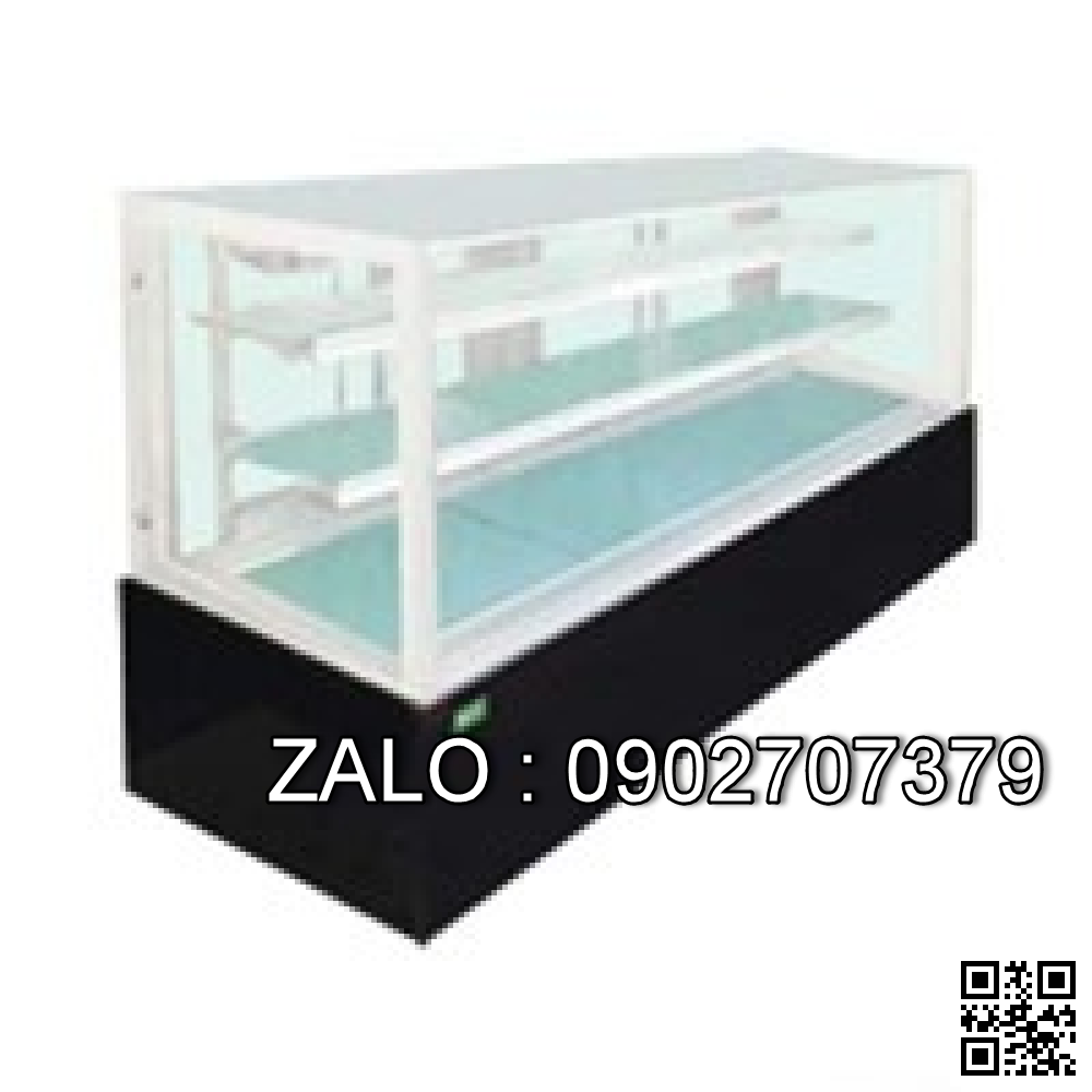Tủ trưng bày bánh kem Okasu OKS-180 (kính cong 3 tầng)
