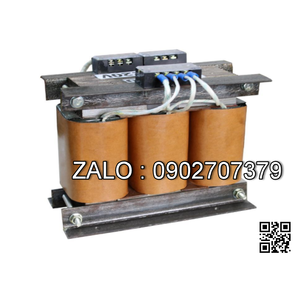 Biến áp 3P cách ly 380V/380V 60KVA-Dây Đồng - Nhản hiệu : LIOA