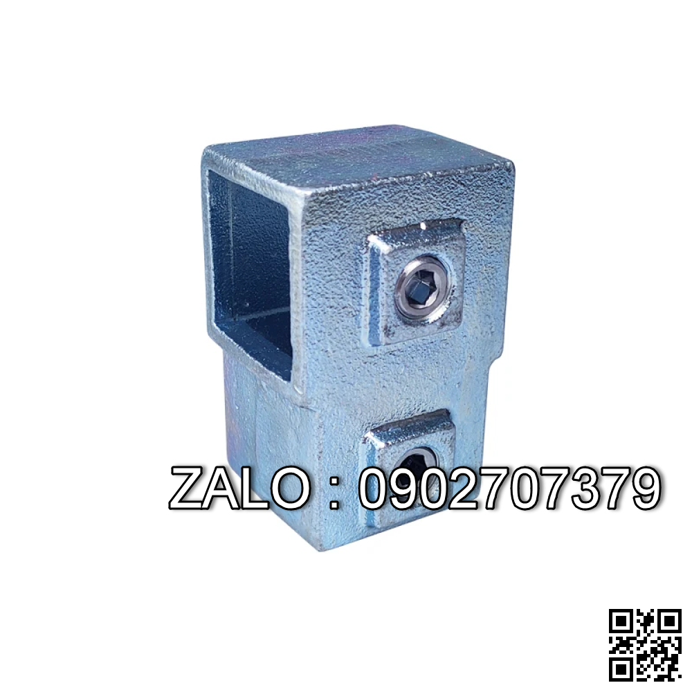 Khớp Nối Sắt 50x50mm Không Cần Hàn chữ T 3 chiều - 3 vít
