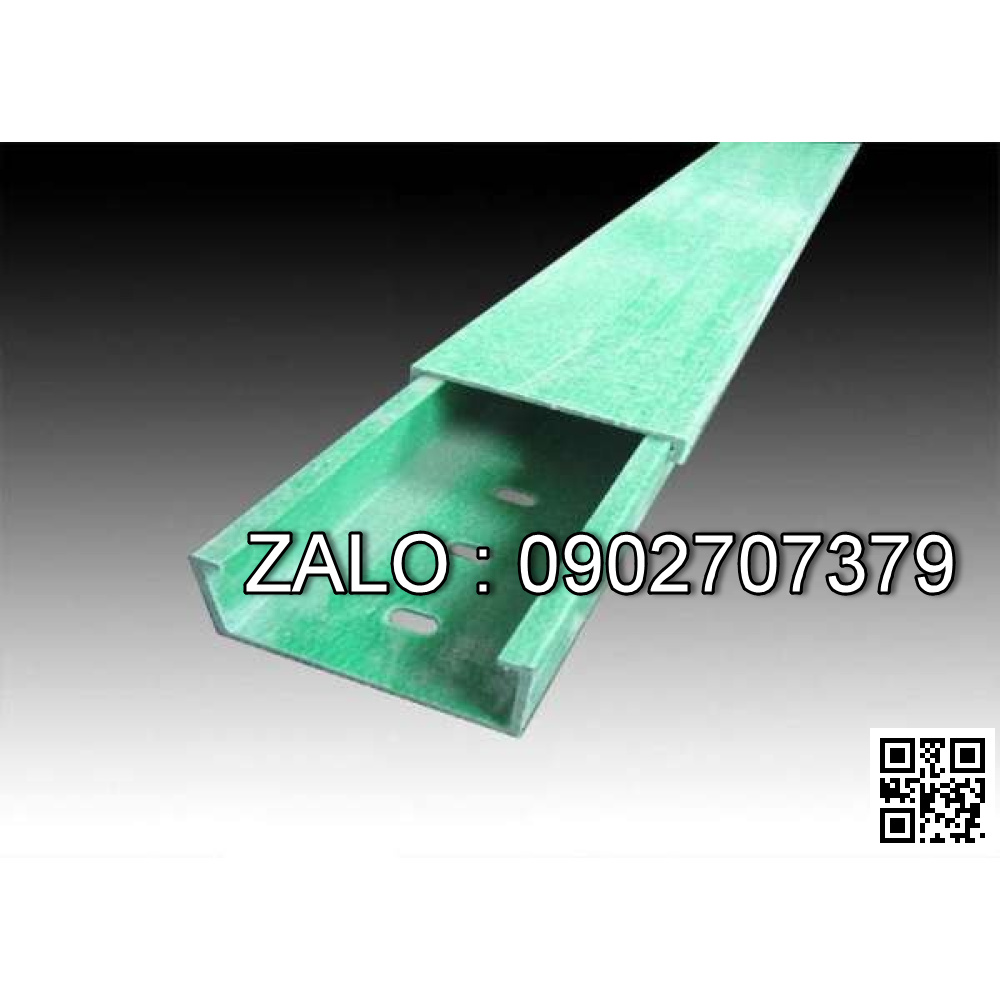 Máng cáp điện Composit 100Wx100Hx3.7mm (bao gồm nắp)