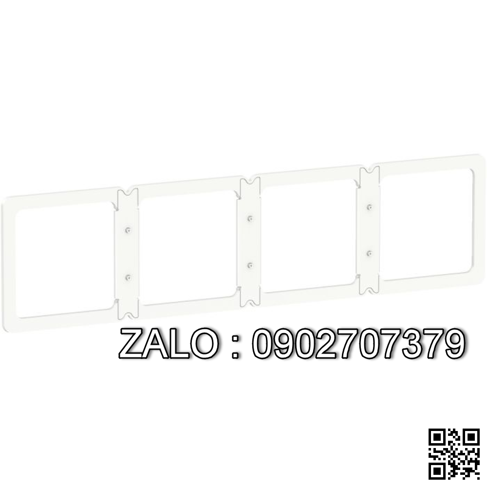 Khung đỡ bốn Clipsal / Schneider E8331_46_WE_G19