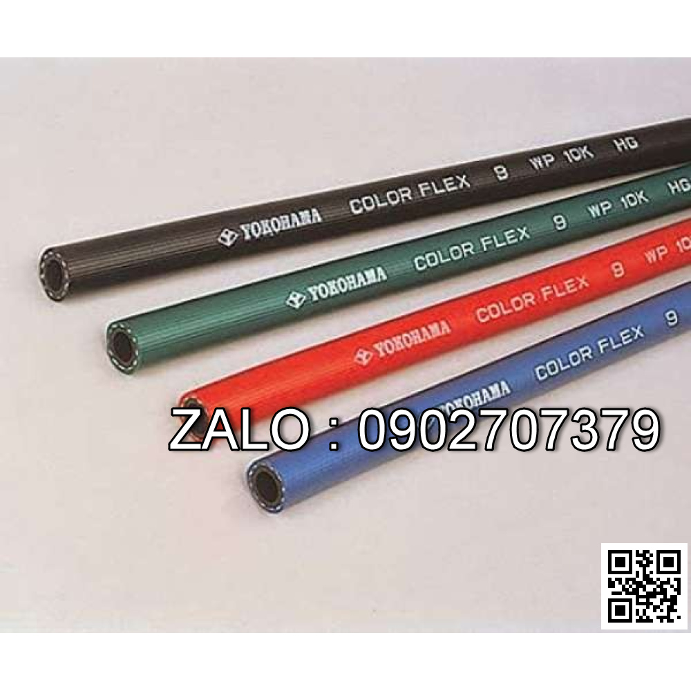 Yokohama Rubber Color Flex 12.7 x 19.5 mm (100 m) red 6