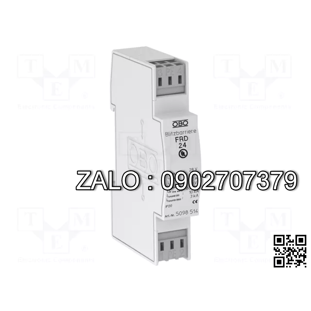 FRD24 (19VAC, 28VDC, 10kA) OBO 5098514