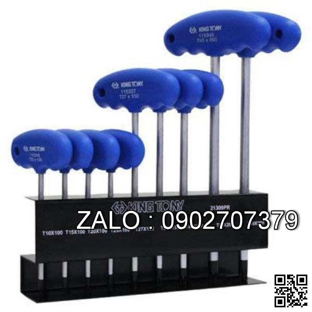 Bộ lục giác Kingtony 20210MR , 10 chi tiết, 3-17mm