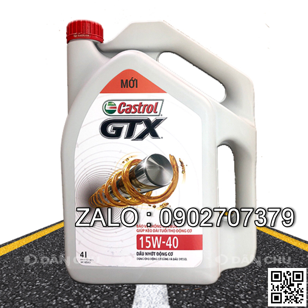 Nhớt castrol 15W40