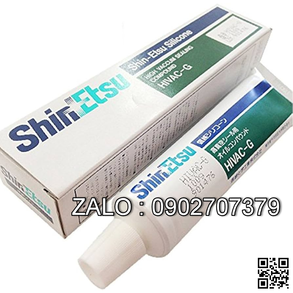 Mỡ chân không chịu nhiệt HIVAC-G 100g - ShinEtsu Silicone Grease