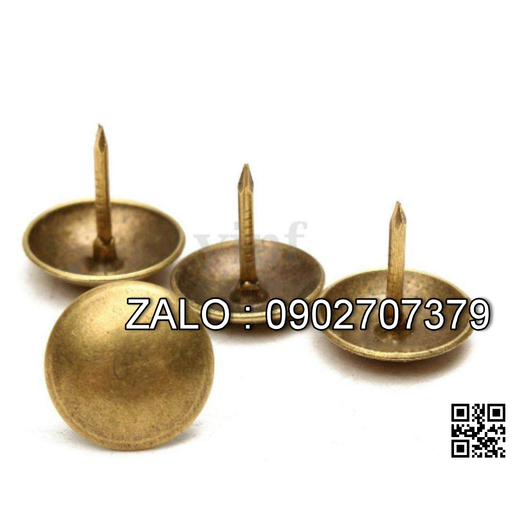 Đinh Dù Màu Đồng 19mmv