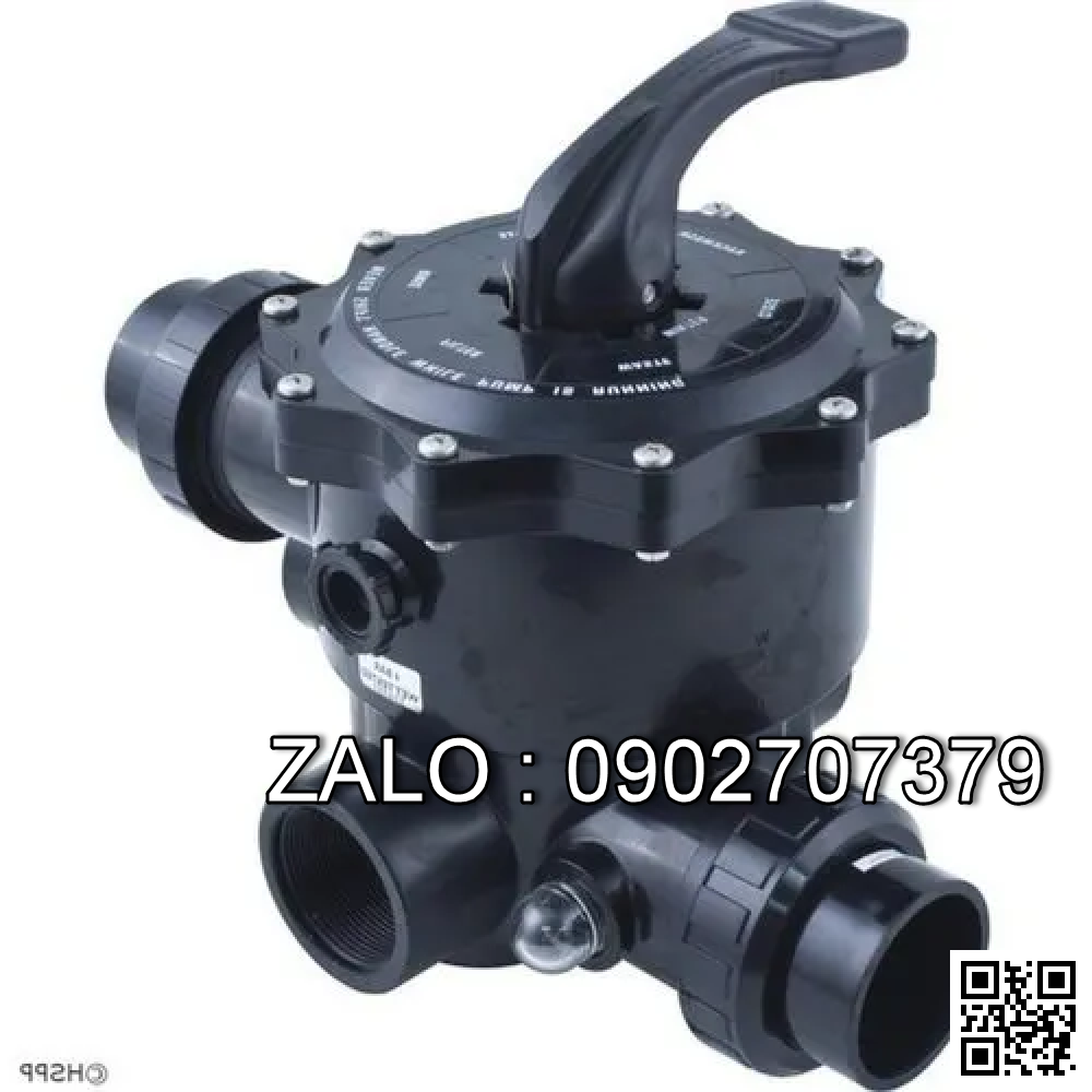 Van bi Inox lắp ren 6 ngã DN50